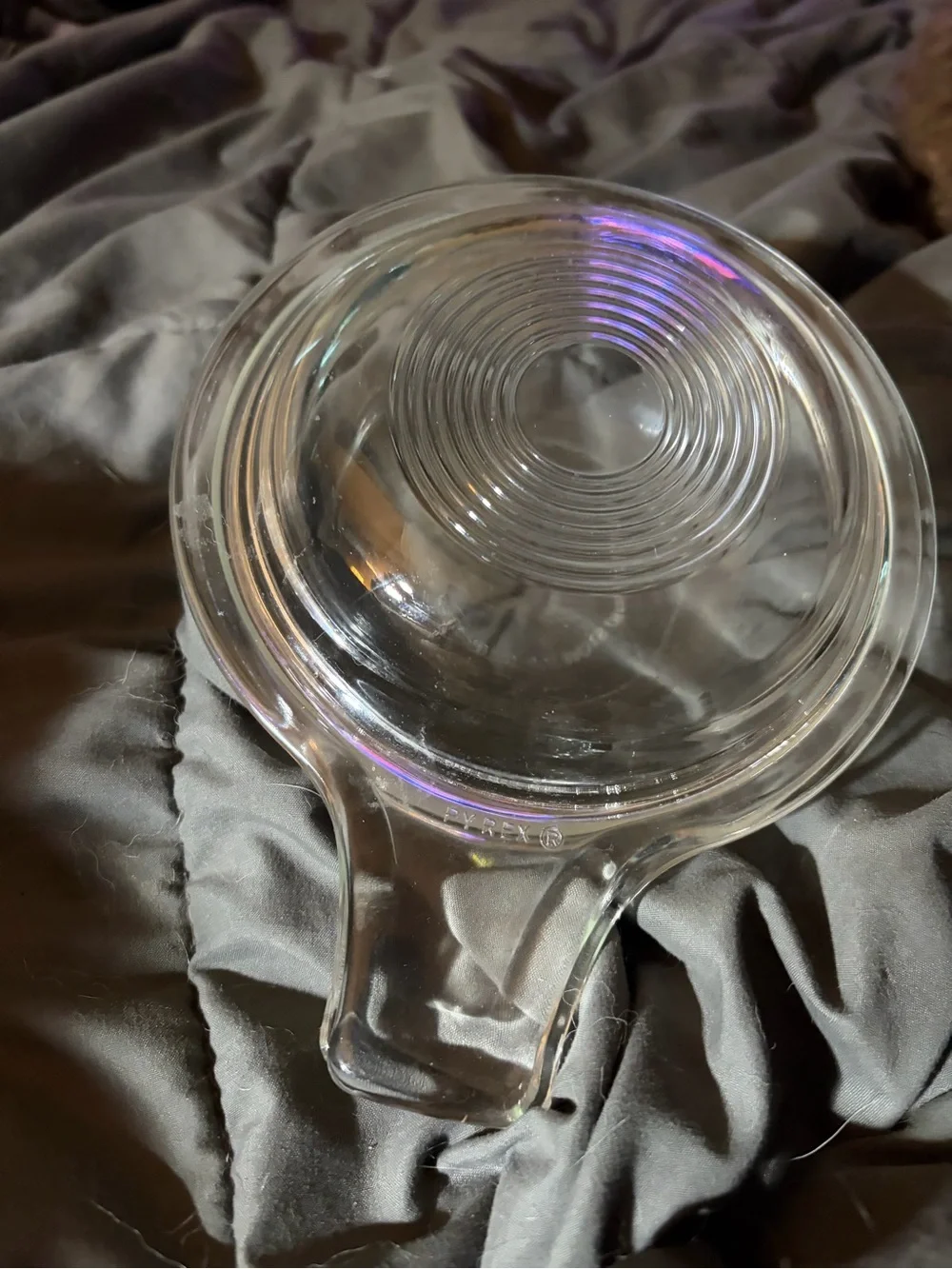 Clear Glass Microwave/Pie Serving Dishes with Handles
